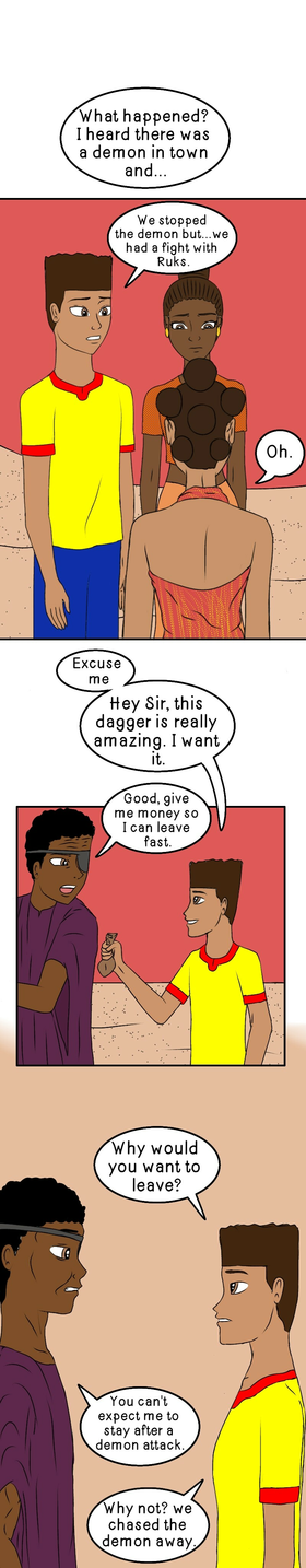 Read Chinua and the forces of light  6 Page 5 in English