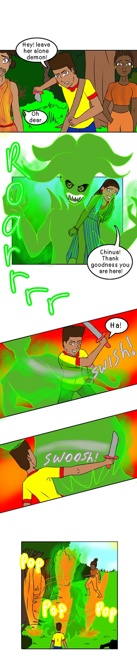Read Chinua and the forces of light  6 Page 10 in English