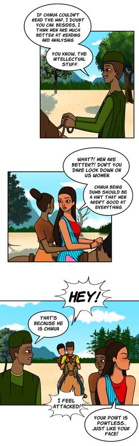 Read Chinua and the forces of light  28 Page 8 in English
