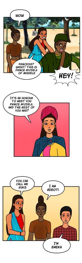 Read Chinua and the forces of light  30 Page 6 in English