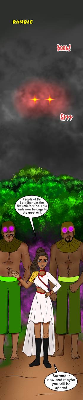 Read Chinua and the forces of light  8 Page 3 in English