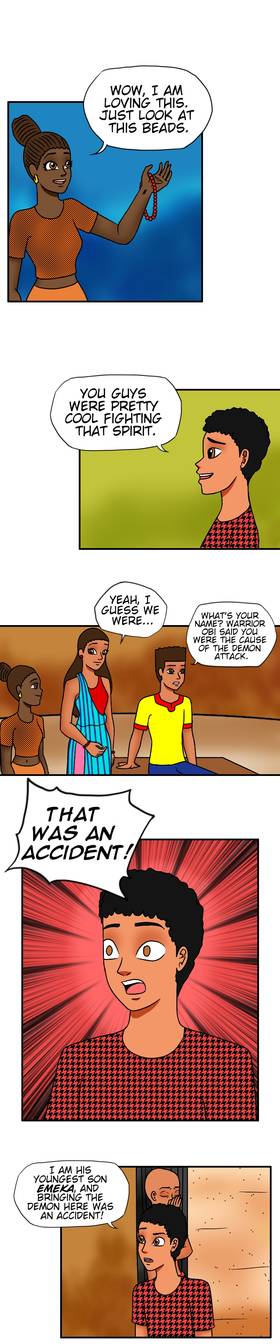 Read Chinua and the forces of light  16 Page 4 in English