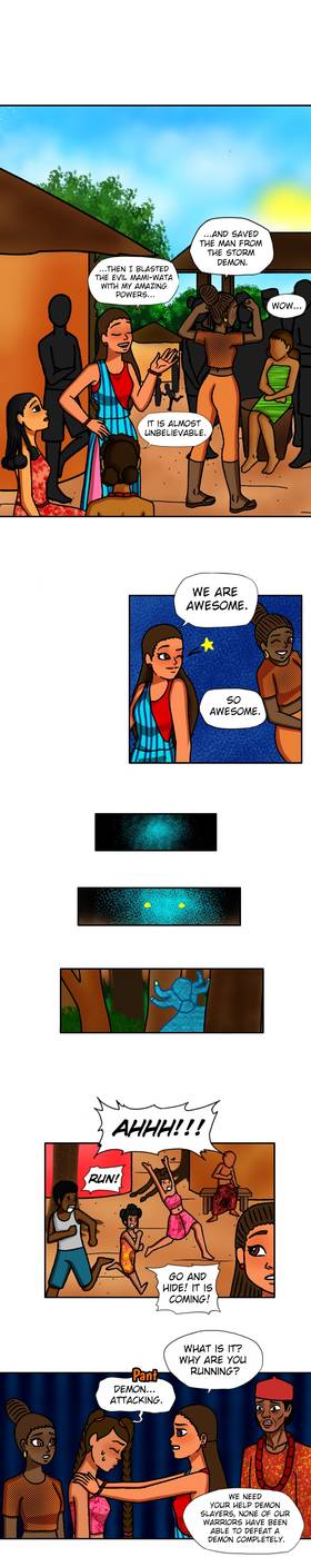 Read Chinua and the forces of light  17 Page 3 in English