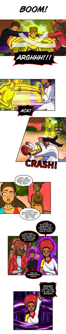 Read Chinua and the forces of light  20 Page 5 in English