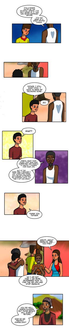 Read Chinua and the forces of light  20 Page 8 in English