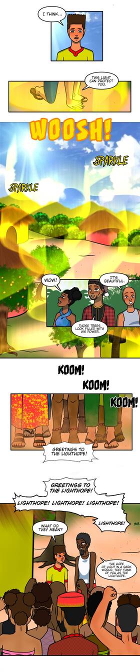 Read Chinua and the forces of light  20 Page 9 in English