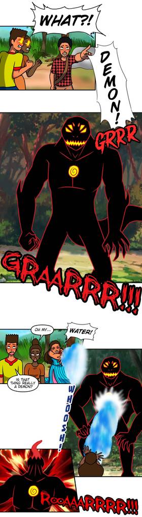 Read Chinua and the forces of light  21 Page 8 in English