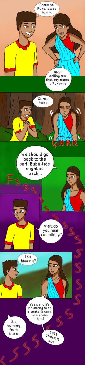 Read Chinua and the forces of light  2 Page 5 in English