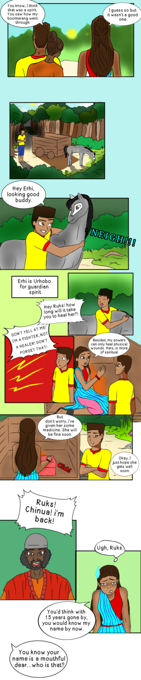 Read Chinua and the forces of light  2 Page 9 in English