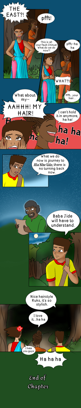 Read Chinua and the forces of light  3 Page 8 in English