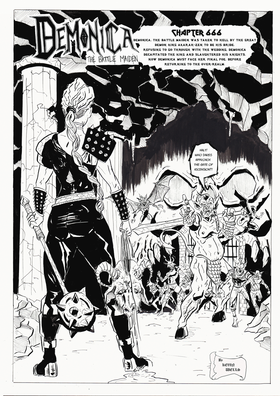 Read Demonica: The Battle Maiden  1 Page 2 in English