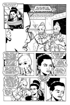 Read Holly Wood: Space Diva  1 Page 6 in English