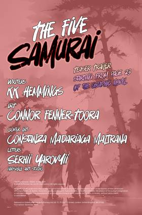 Read Ghost Story Saga - The Five Samurai  1 Page 2 in English