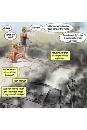 Read The Real Superheroines of Hive Valley  20 Page 8 in English