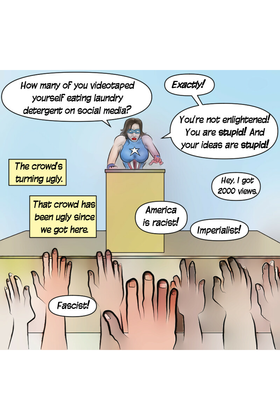 Read The Real Superheroines of Hive Valley  8 Page 6 in English