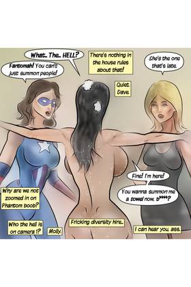 Read The Real Superheroines of Hive Valley  11 Page 6 in English