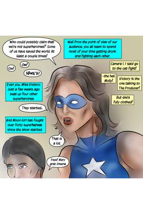 Read The Real Superheroines of Hive Valley  11 Page 10 in English