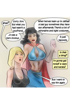Read The Real Superheroines of Hive Valley  9 Page 8 in English