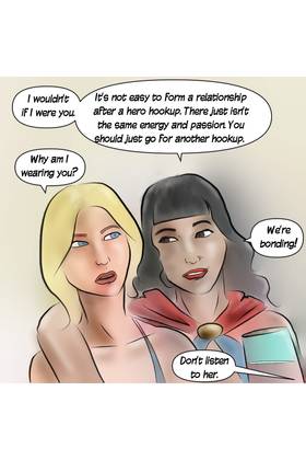 Read The Real Superheroines of Hive Valley  9 Page 9 in English