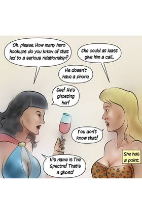 Read The Real Superheroines of Hive Valley  9 Page 10 in English