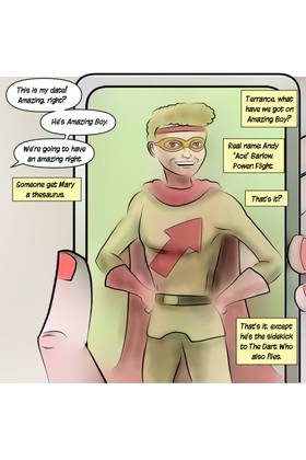 Read The Real Superheroines of Hive Valley  12 Page 3 in English