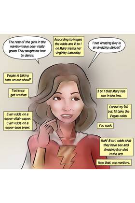 Read The Real Superheroines of Hive Valley  12 Page 5 in English