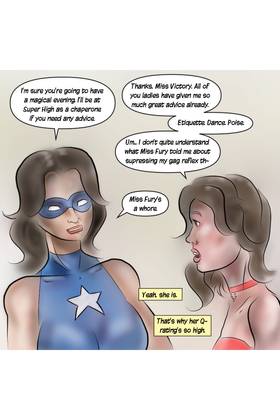 Read The Real Superheroines of Hive Valley  12 Page 7 in English