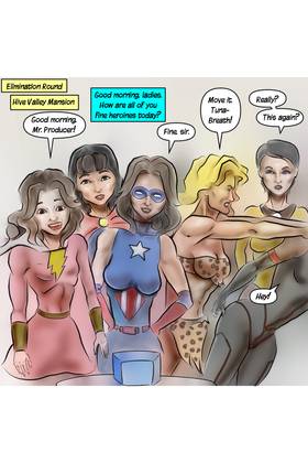 Read The Real Superheroines of Hive Valley  15 Page 2 in English