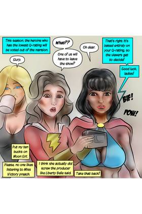 Read The Real Superheroines of Hive Valley  15 Page 5 in English
