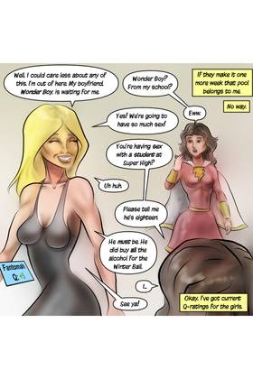Read The Real Superheroines of Hive Valley  15 Page 10 in English