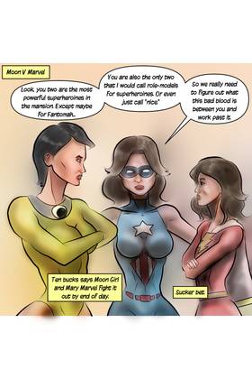 Read The Real Superheroines of Hive Valley  16 Page 2 in English