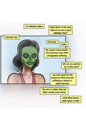 Read The Real Superheroines of Hive Valley  17 Page 4 in English