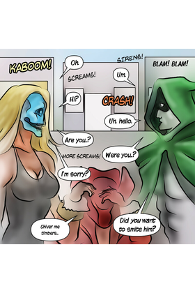 Read The Real Superheroines of Hive Valley  4 Page 7 in English