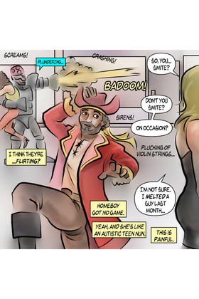 Read The Real Superheroines of Hive Valley  4 Page 9 in English