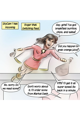 Read The Real Superheroines of Hive Valley  5 Page 10 in English