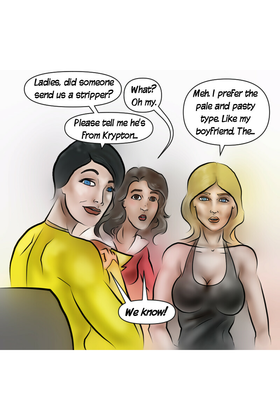 Read The Real Superheroines of Hive Valley  6 Page 5 in English