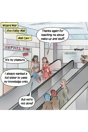 Read The Real Superheroines of Hive Valley  7 Page 2 in English