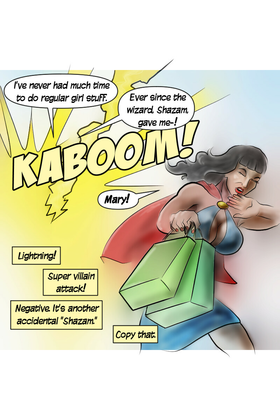 Read The Real Superheroines of Hive Valley  7 Page 5 in English