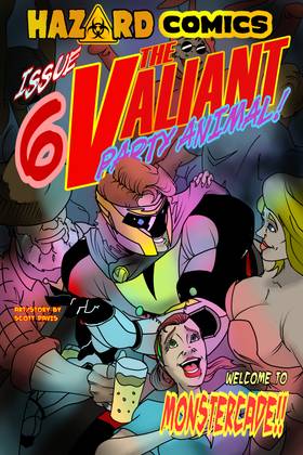 THE VALIANT: Last Vanthian Knight Issue 6 WELCOME TO MONSTERCADE!!
