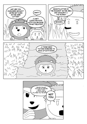 Read Hedgehog Story  1 Page 6 in English