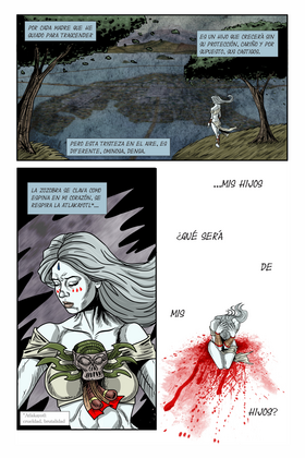 Read XIUHCÓATL la serpiente de fuego  5 Page 2 in Spanish
