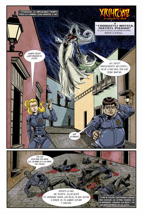 Read XIUHCÓATL la serpiente de fuego  5 Page 3 in Spanish