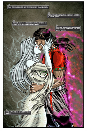 Read XIUHCÓATL la serpiente de fuego  5 Page 10 in Spanish