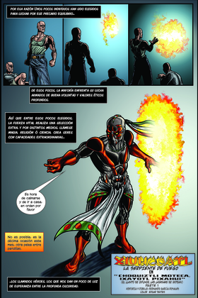 Read XIUHCÓATL la serpiente de fuego  1 Page 3 in Spanish