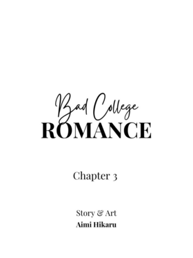 Read Bad College Romance  3 Page 1 in English