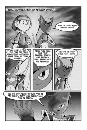 Read Lil' Hero Artists  3 Page 8 in English