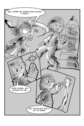 Read Lil' Hero Artists  4 Page 5 in English