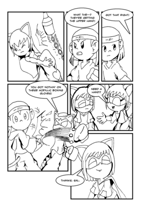 Read Lil' Hero Artists  4 Page 9 in English