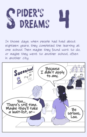 Read Spider's Dreams  4 Page 1 in English