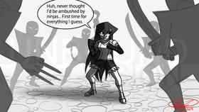 Read TAKESHI - The Web Comic Series  15 Page 1 in English